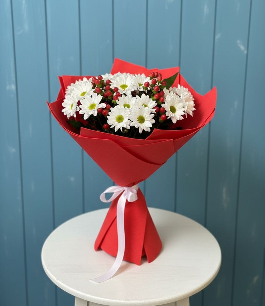 Букет цветов из: Хризантемы в Усово-Тупик