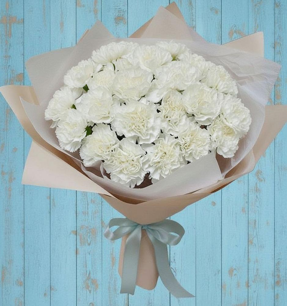 Букет цветов из: Гвоздики в Усово-Тупик