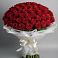 Букет 101 Красная роза Блэк Мэджик в Усово-Тупик