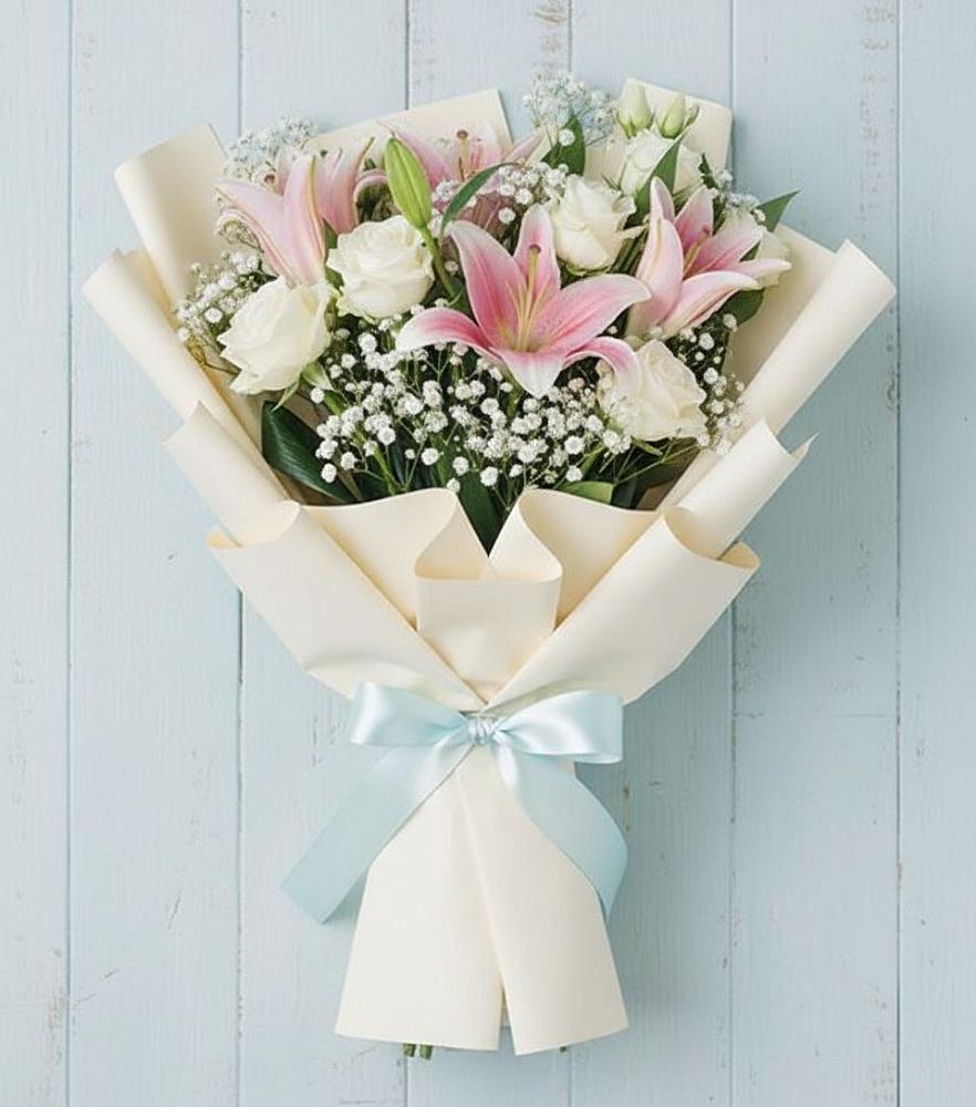 Букет цветов из: Лилии в Усово-Тупик