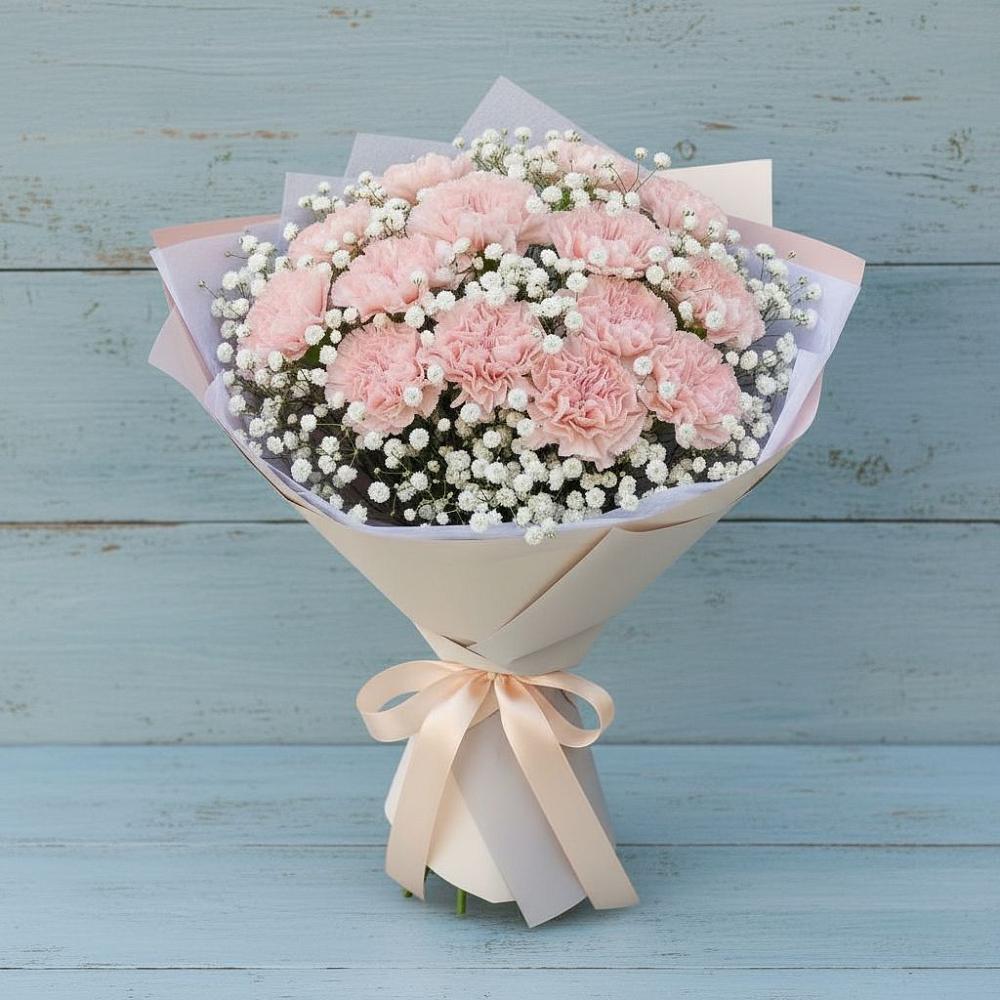 Букет цветов из: Гвоздики в Усово-Тупик