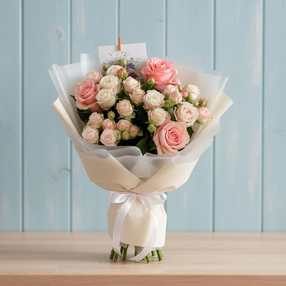 Букет цветов из: Розы в Усово-Тупик