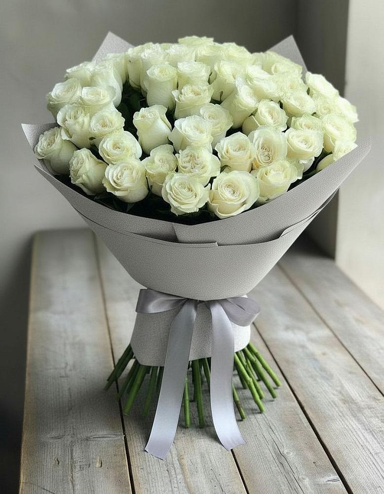 Букет 35 Белых роз в Усово-Тупик