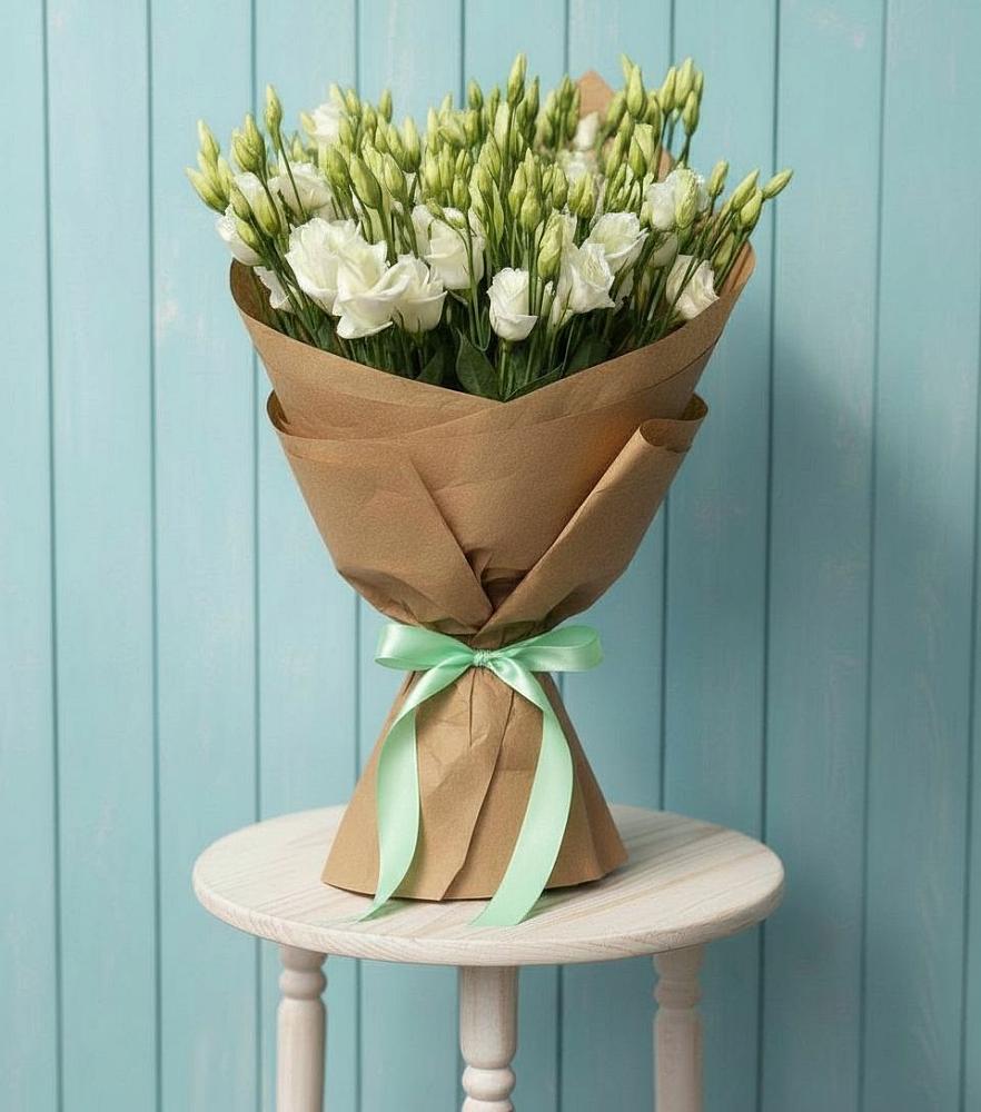 Букет цветов из: Лизиантусы в Усово-Тупик