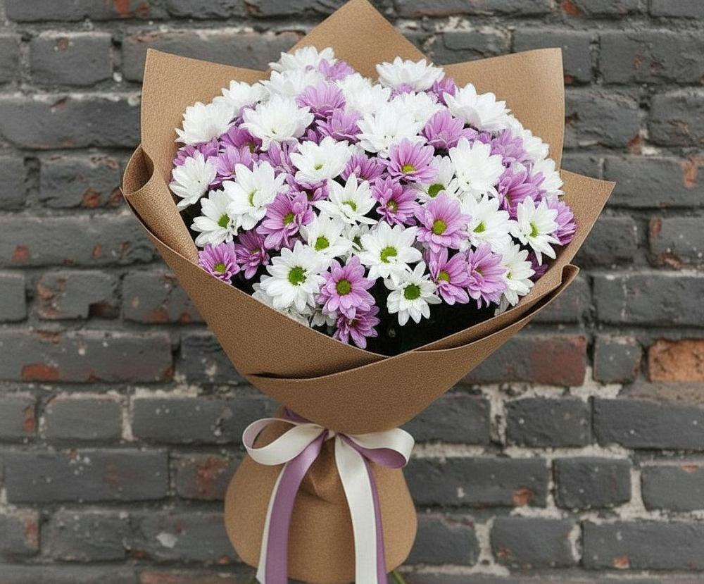 Букет цветов из: Хризантемы в Усово-Тупик