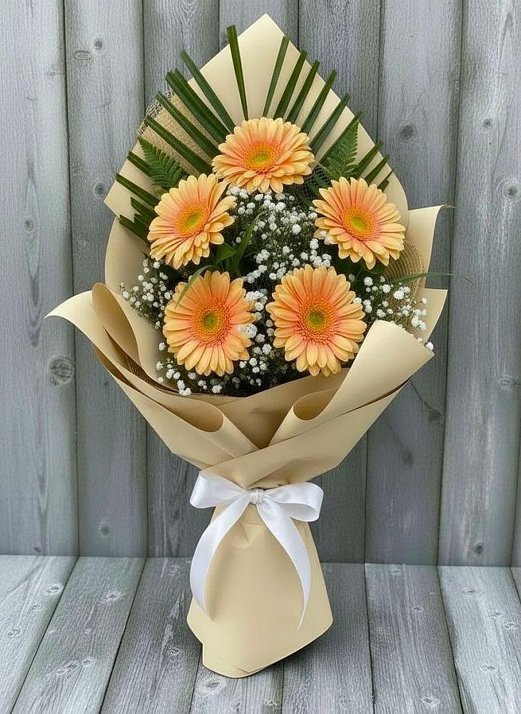 Букет цветов из: Герберы в Усово-Тупик