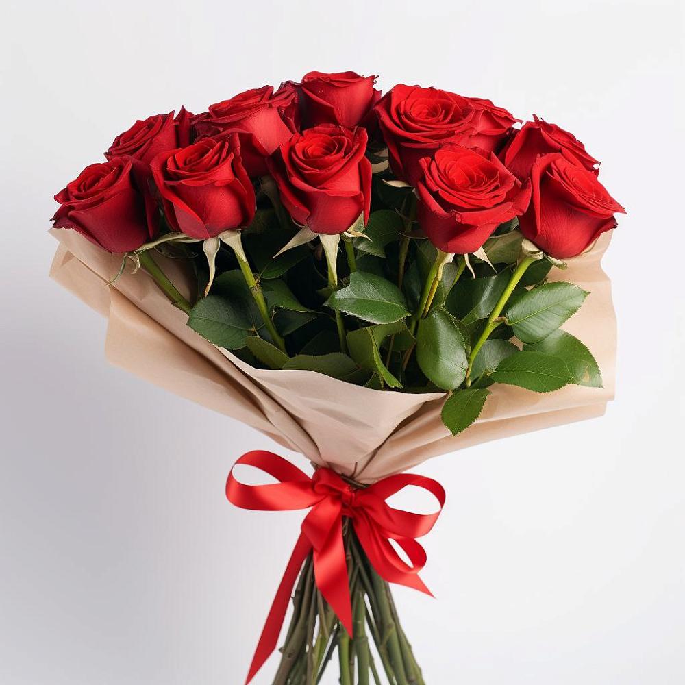 Букет 11 Красных роз Эдлесс Лав в Усово-Тупик